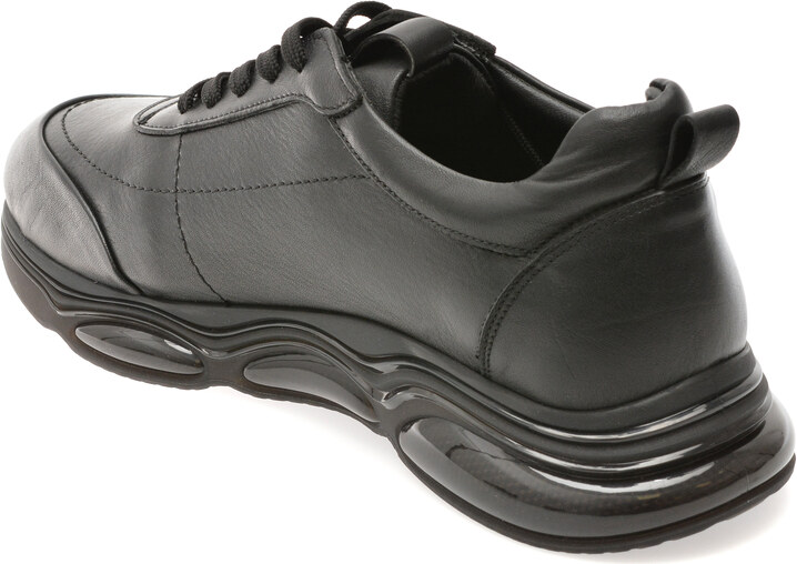Pantofi sport GRYXX negri, S2050, din piele naturala