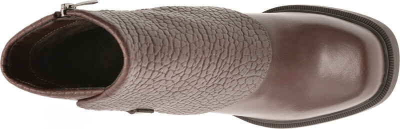 Ghete EPICA maro, 5556, din piele naturala