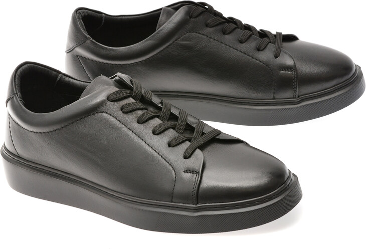 Pantofi sport GRYXX negri, M7162, din piele naturala