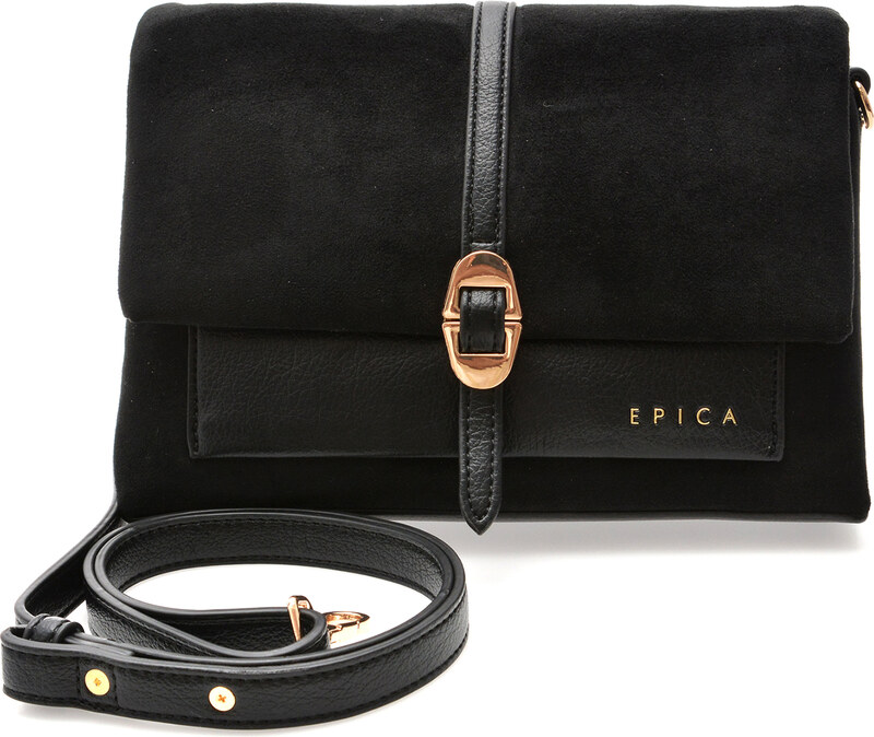 Geanta EPICA neagra, 281, din piele ecologica