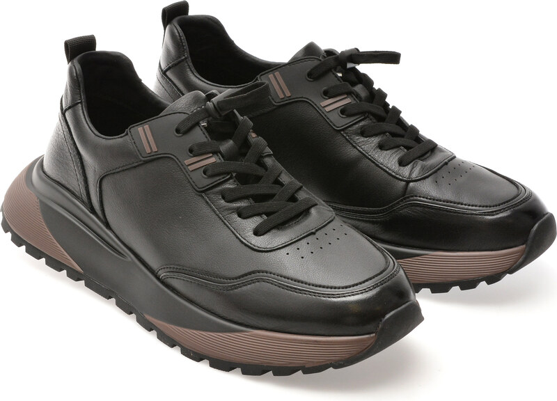 Pantofi sport GRYXX negri, LN42, din piele naturala