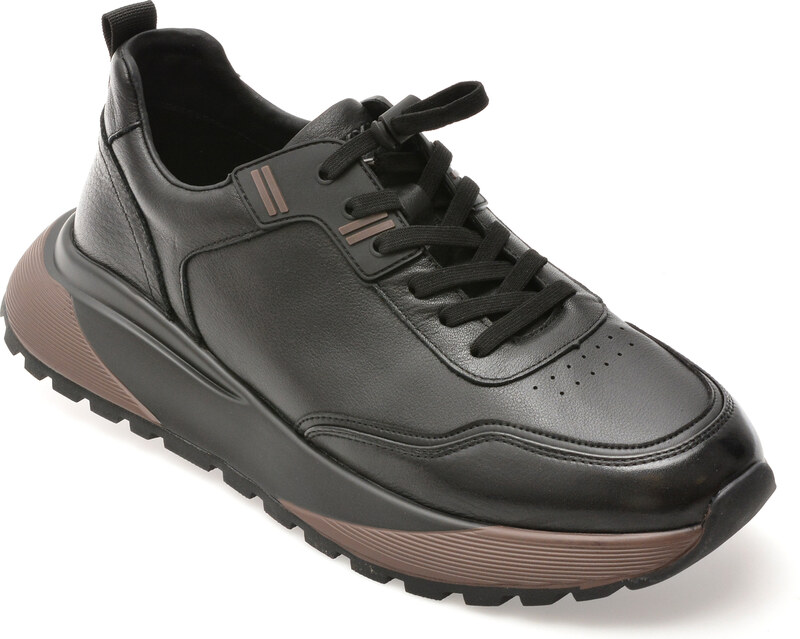 Pantofi sport GRYXX negri, LN42, din piele naturala