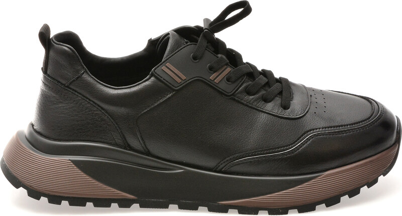 Pantofi sport GRYXX negri, LN42, din piele naturala