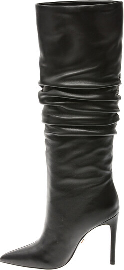 Cizme elegante EPICA PREMIUM negre, 109R, din piele naturala