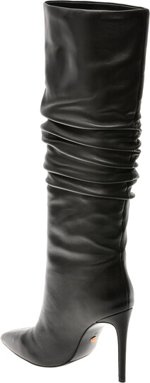 Cizme elegante EPICA PREMIUM negre, 109R, din piele naturala