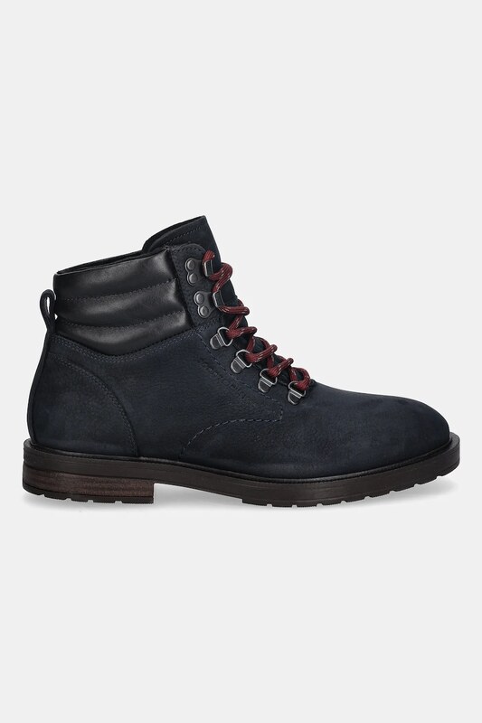 Tommy Hilfiger pantofi din nubuc CLEATED HILFIGER WRM HOOK BOOT