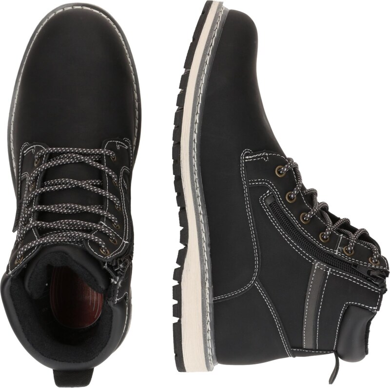 Dockers by Gerli Bocanci cu șireturi negru