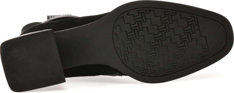 Botine EPICA negre, M10, din piele intoarsa