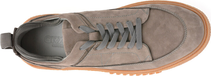 Pantofi sport GRYXX gri, M7609, din nabuc