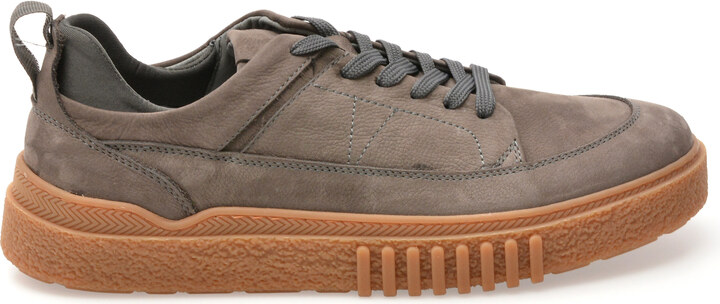 Pantofi sport GRYXX gri, M7609, din nabuc