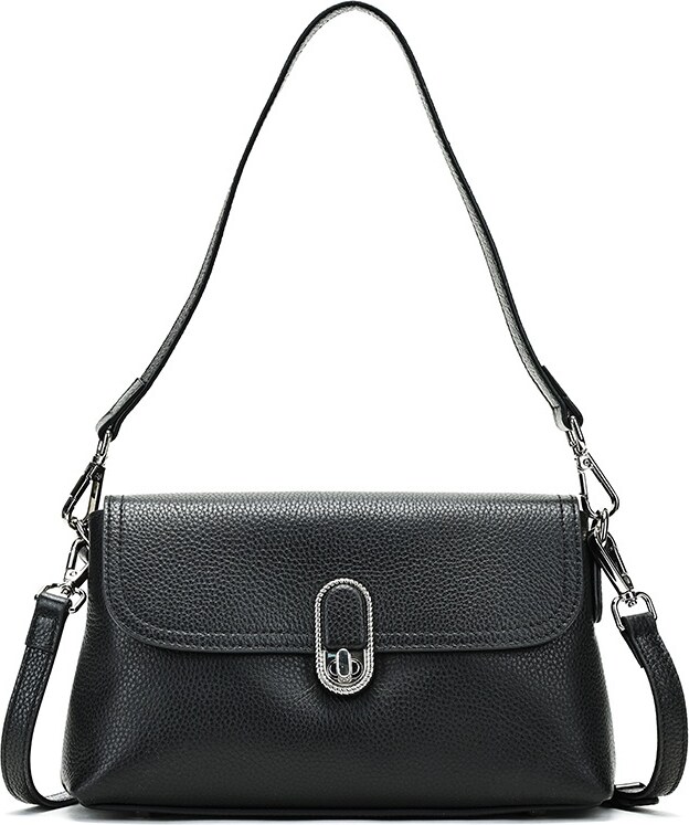 Geanta dama, piele naturala, JERMYN'S Fatima, neagra