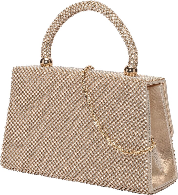 mascara Clutch auriu