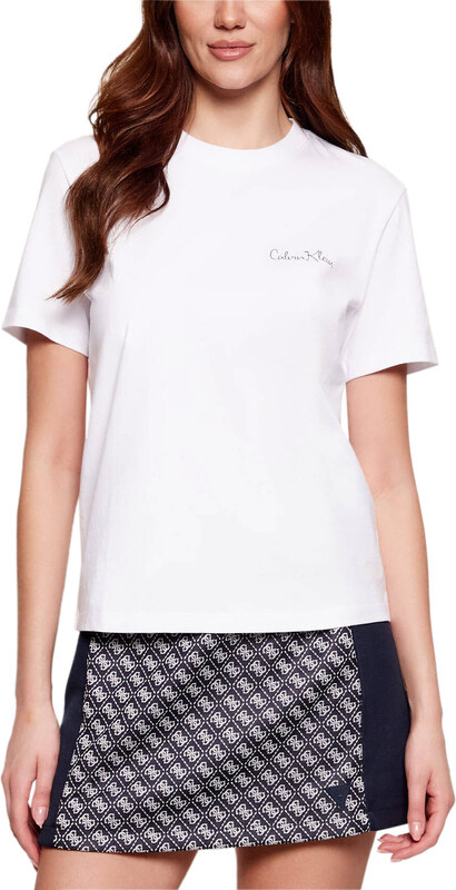 CALVIN KLEIN T-Shirt Ss Classic Graphic LV047E809G YAA brilliant white