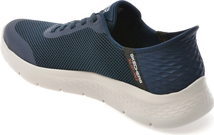 Pantofi sport SKECHERS bleumarin, GO WALK FLEX, din material textil