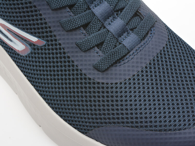 Pantofi sport SKECHERS bleumarin, GO WALK FLEX, din material textil