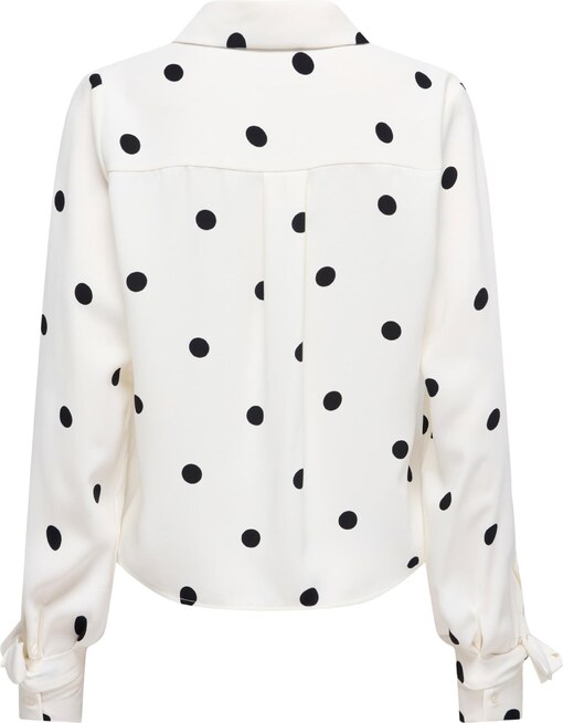 ONLY Bluză 'ONLBelem' negru / alb