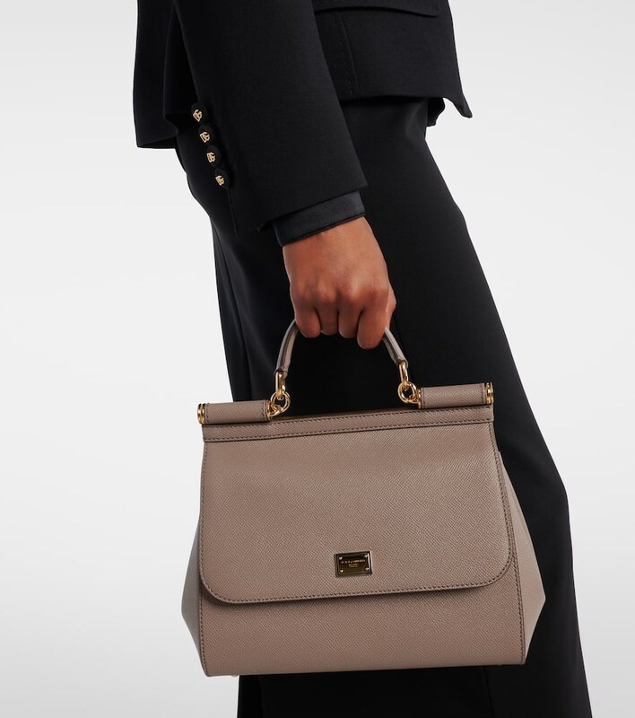 Dolce&Gabbana Sicily Medium leather shoulder bag