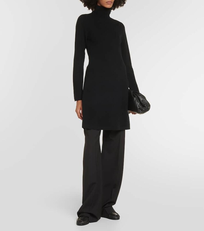 Jardin des Orangers Wool and cashmere minidress