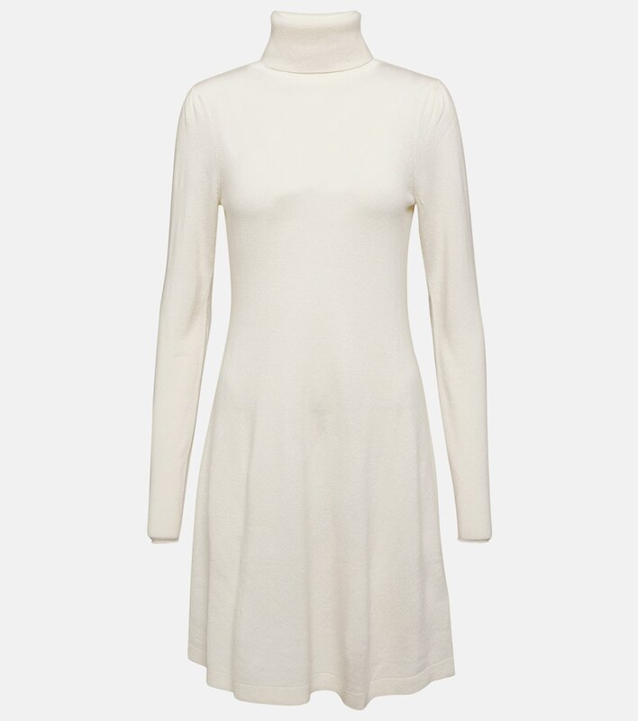 Jardin des Orangers Wool and cashmere minidress