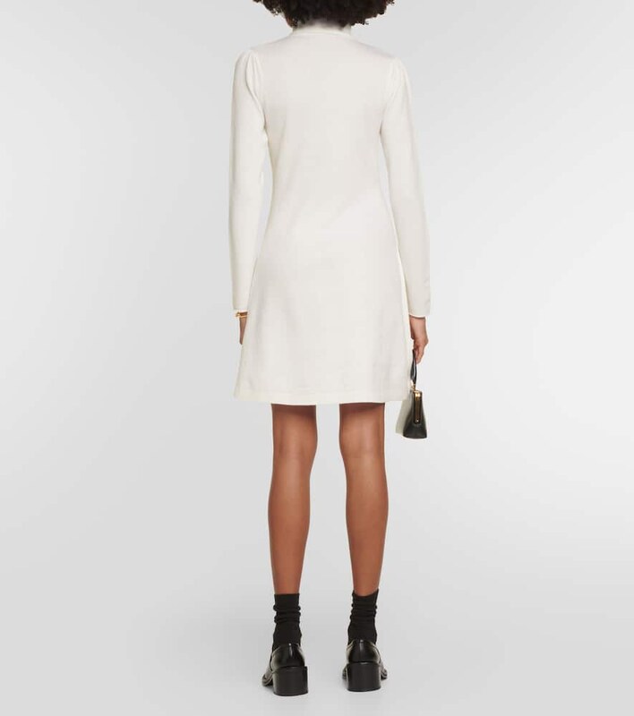 Jardin des Orangers Wool and cashmere minidress