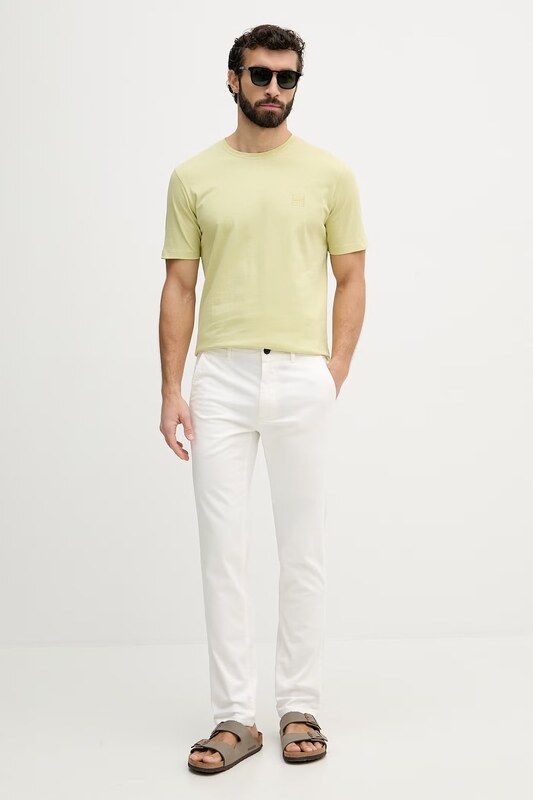 BOSS Orange tricou pentru alergat bărbătesc din bumbac Tales