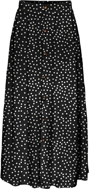 Only Tall Fustă 'ONLPELLA' negru / alb