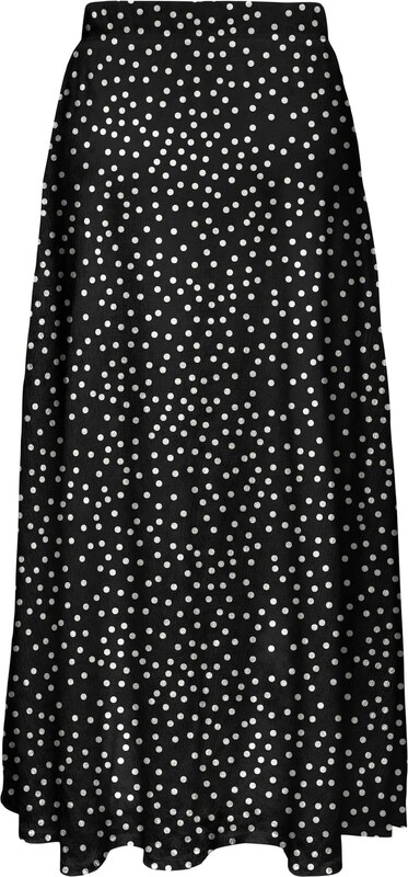 Only Tall Fustă 'ONLPELLA' negru / alb