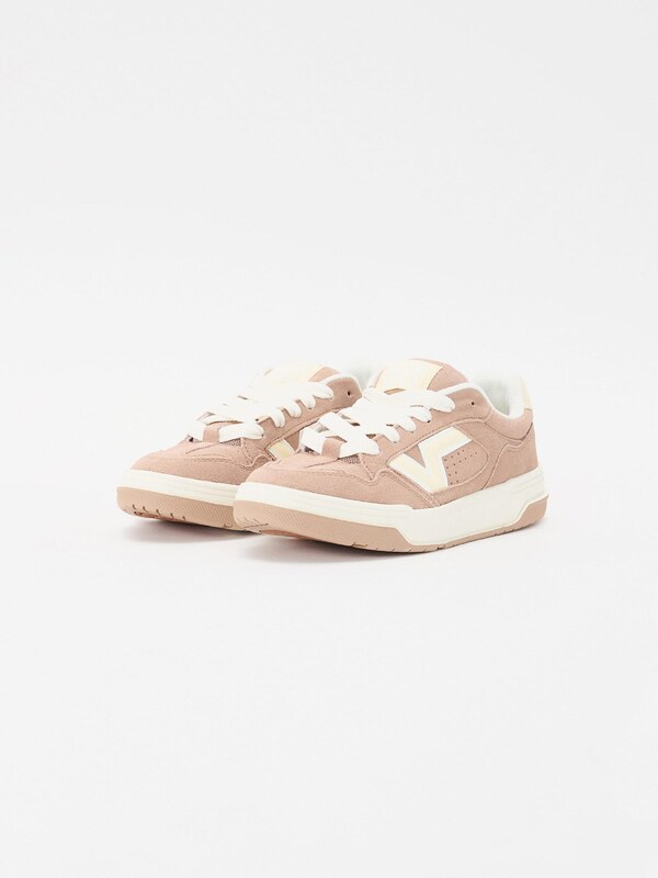 VANS Sneaker low 'Upland' bej / gri taupe / alb