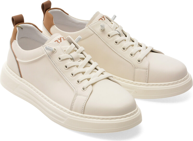 Pantofi sport GRYXX bej, 59716, din piele naturala