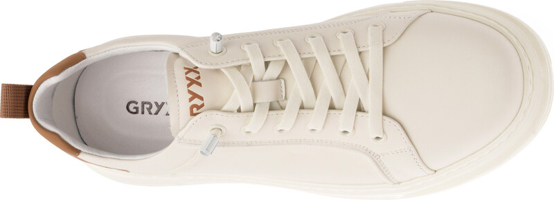 Pantofi sport GRYXX bej, 59716, din piele naturala