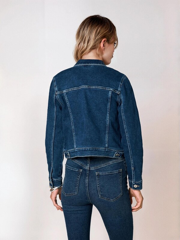 Sinsay - Geacă din denim - bleumarin