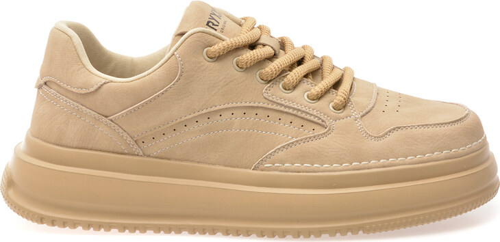 Pantofi sport GRYXX bej, 251219, din piele naturala