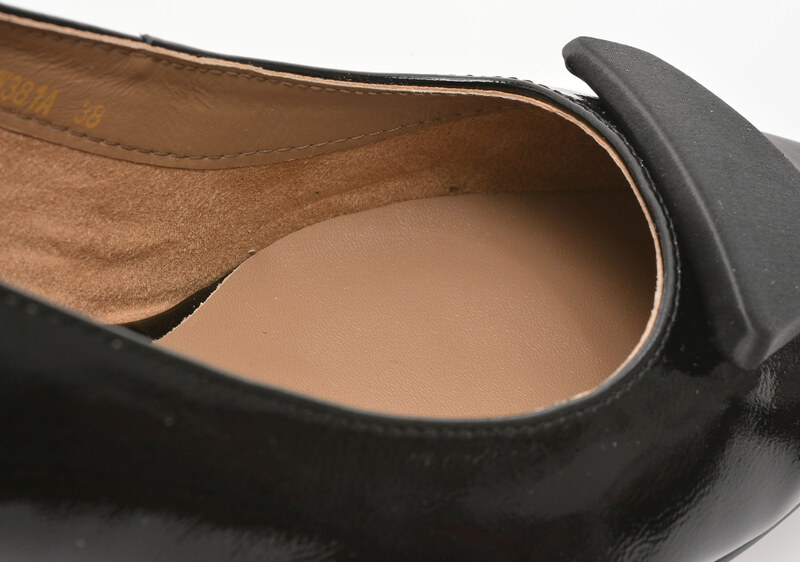 Pantofi EPICA negri, 4F5678, din piele naturala lacuita