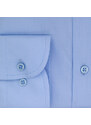 JERMYN'S Camasa regular office barbati din poplin bleu EASY IRON - Luxury Classic Fit