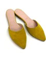 Ingiro Saboti dama din piele intoarsa Calista Yellow, 38