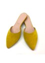 Ingiro Saboti dama din piele intoarsa Calista Yellow, 38