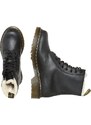Dr. Martens Ghete cu șireturi '1460 Serena - 8' galben / negru / alb