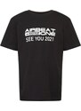 ABOUT EVERYONE Tricou 'Airbeat' negru