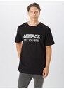 ABOUT EVERYONE Tricou 'Airbeat' negru