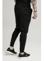 SikSilk Pantaloni SIK SILK Core Fitted Jogger Black