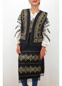 Magazin Traditional Costum Traditional Vesta si 2 Fote brodate cu model traditional 3