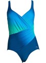 LASCANA Costum de baie întreg 'Blues' albastru / turcoaz