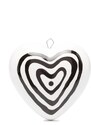 10 CORSO COMO heart-shaped paper weight - White