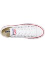 CONVERSE Sneaker low 'Chuck Taylor All Star Leather' albastru / roșu / alb