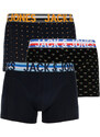 3PACK boxeri bărbați Jack and Jones multicolori (12151351) S