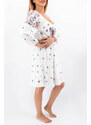 Magazin Traditional Rochie cu motive florale Doinita