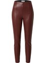 EDITED Leggings 'Teresa' roșu burgundy