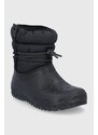 Crocs cizme de iarnă culoarea negru PUFF.LUXE.BOOT.W.207312-BLACK