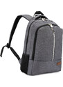 Rucsac gri casual laptop SOLIER Chester