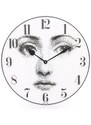 Fornasetti Lina Cavalieri clock - White